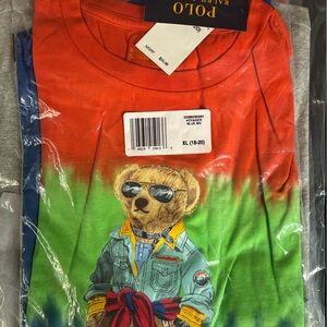 Polo by Ralph Lauren Multicolor Bear Graphic Shirt